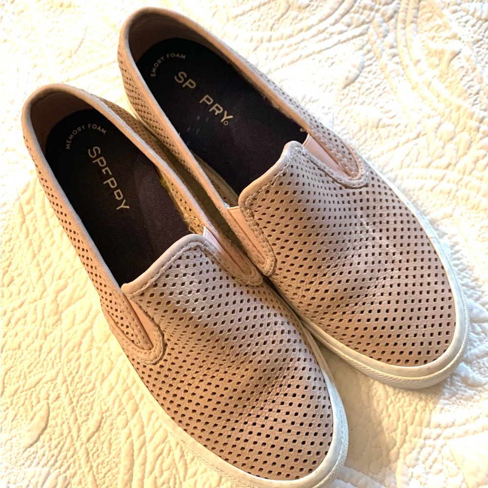 Sperry Memory Foam Slip On Sz 7.5 - image 2